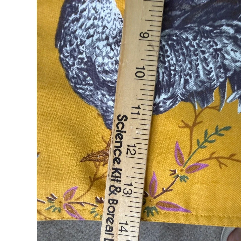 Williams Sonoma Marc Lacaze Farm Rooster Placemats (4) 20x14 NWOT Country Chic